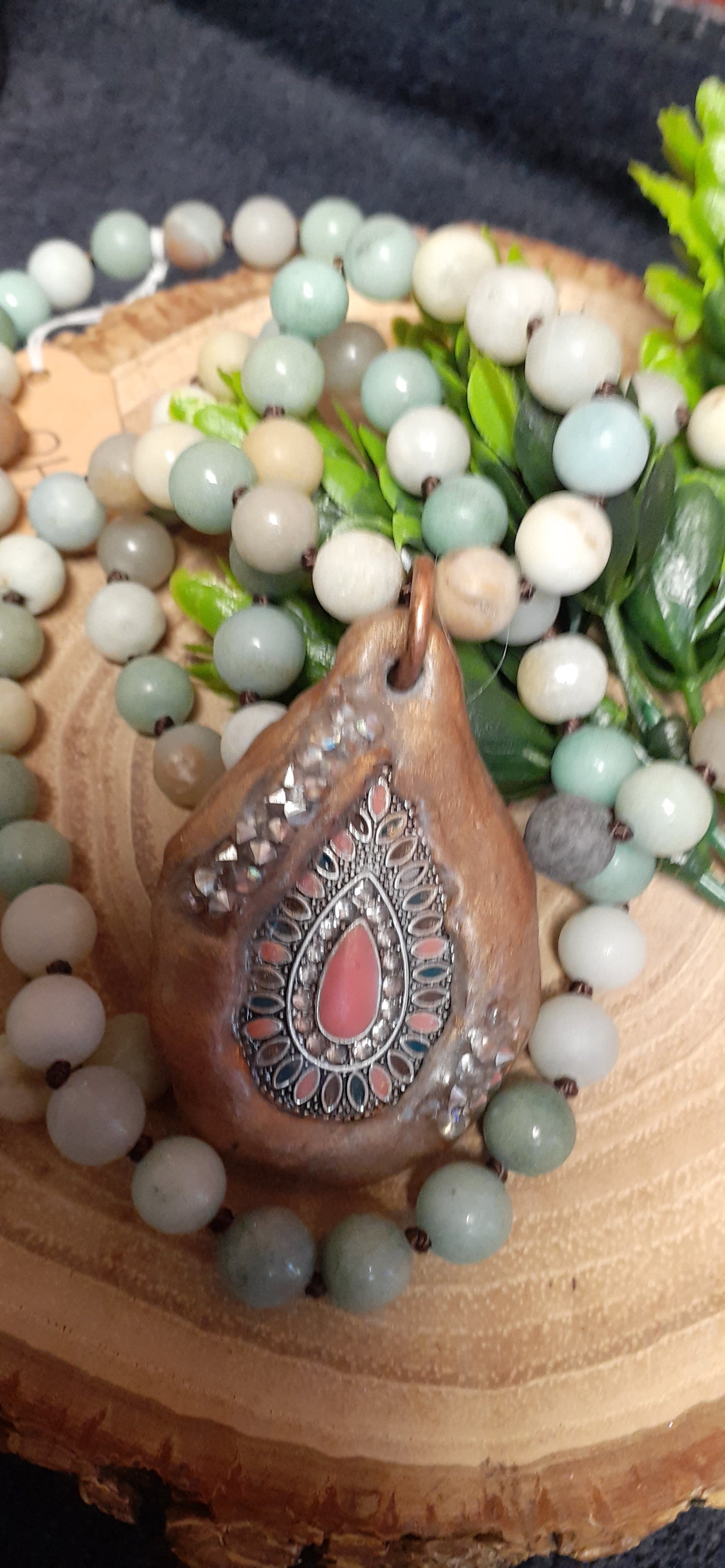 Knotted Bead Necklaces