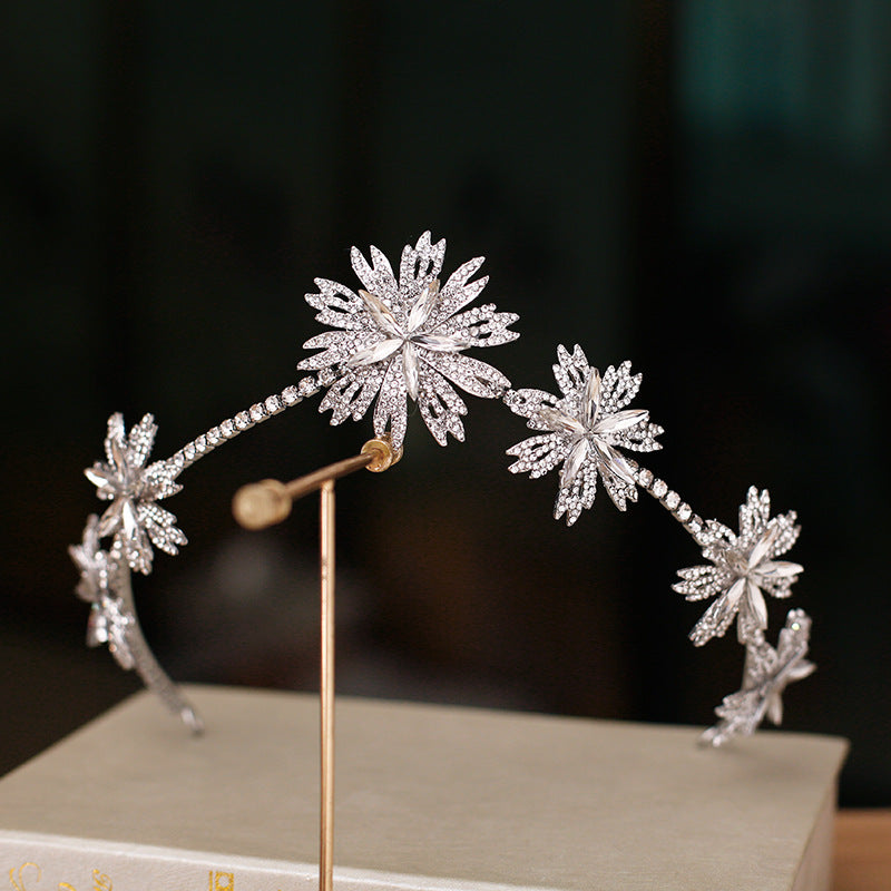 Exquisite Hair Flowered Hair Accessory Headband Formal Wear