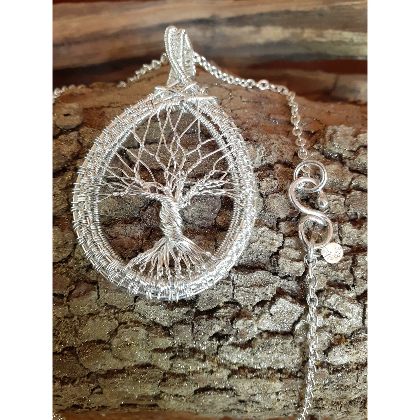 Silver Tree of Life Necklace - WarmRainyDay