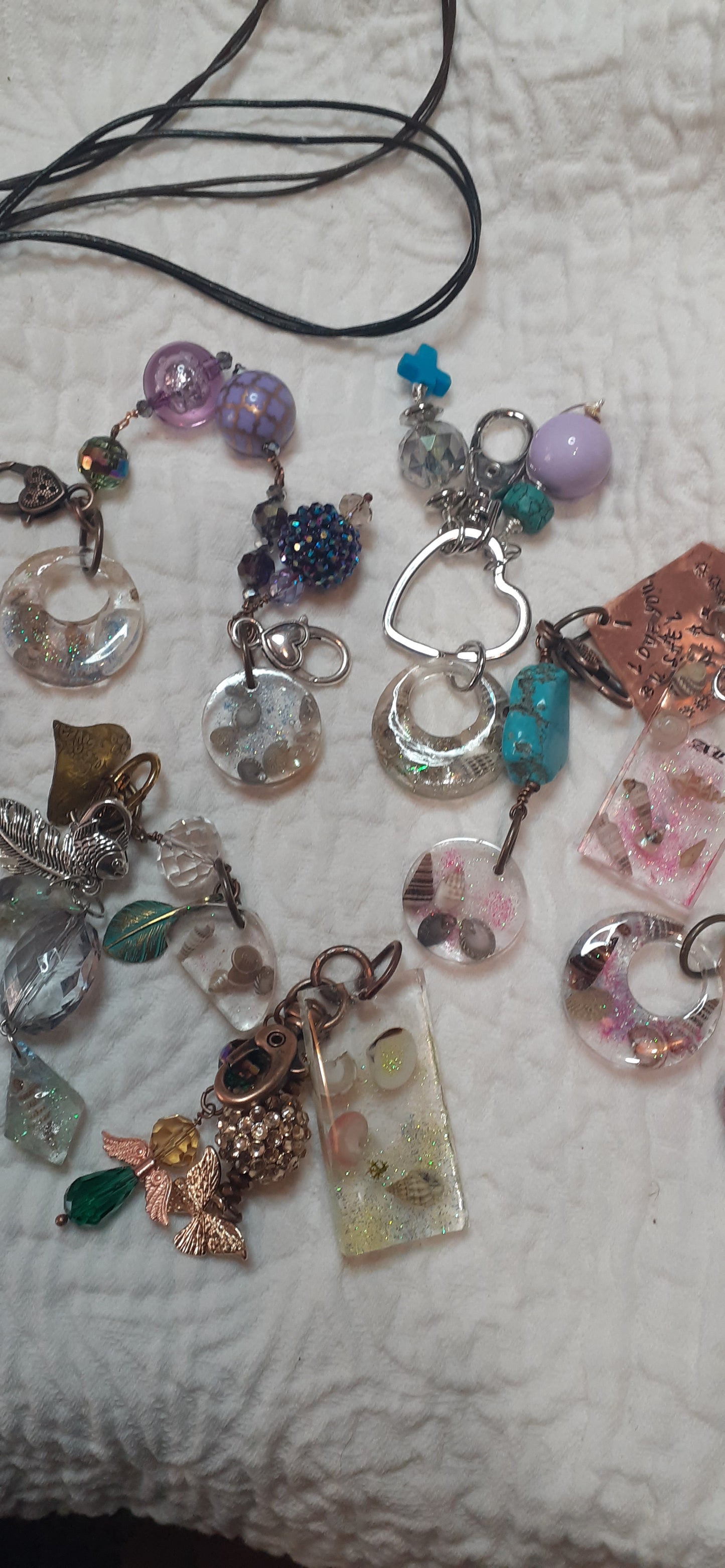 Bottled Charm Necklace Display - WarmRainyDay
