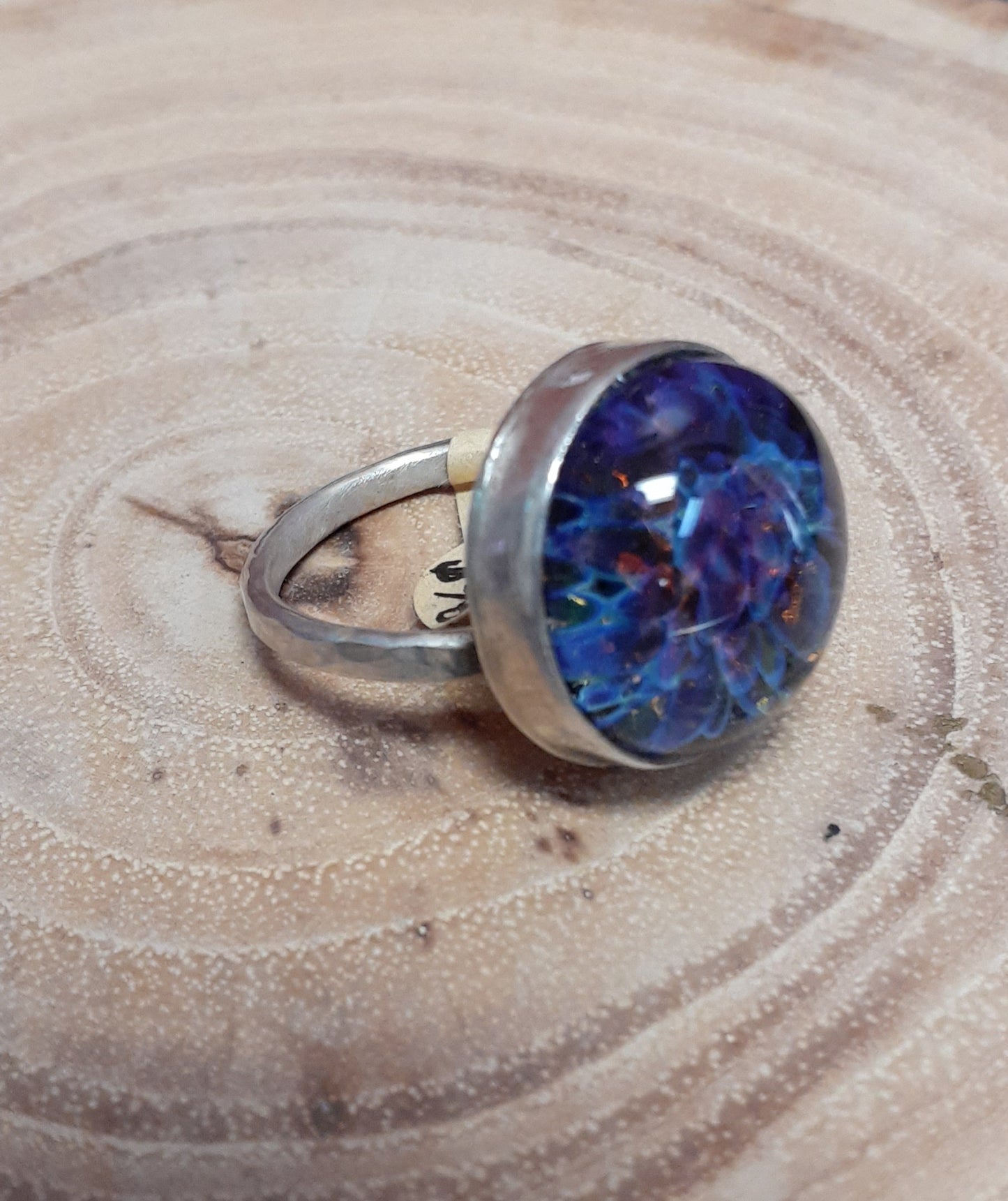 Morninglight glass ring