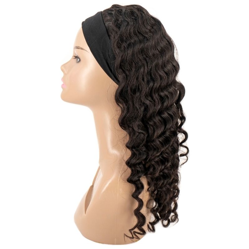 Deep Wave Headband Wig - WarmRainyDay