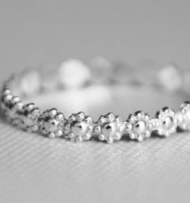 Daisy Ring Sterling - WarmRainyDay