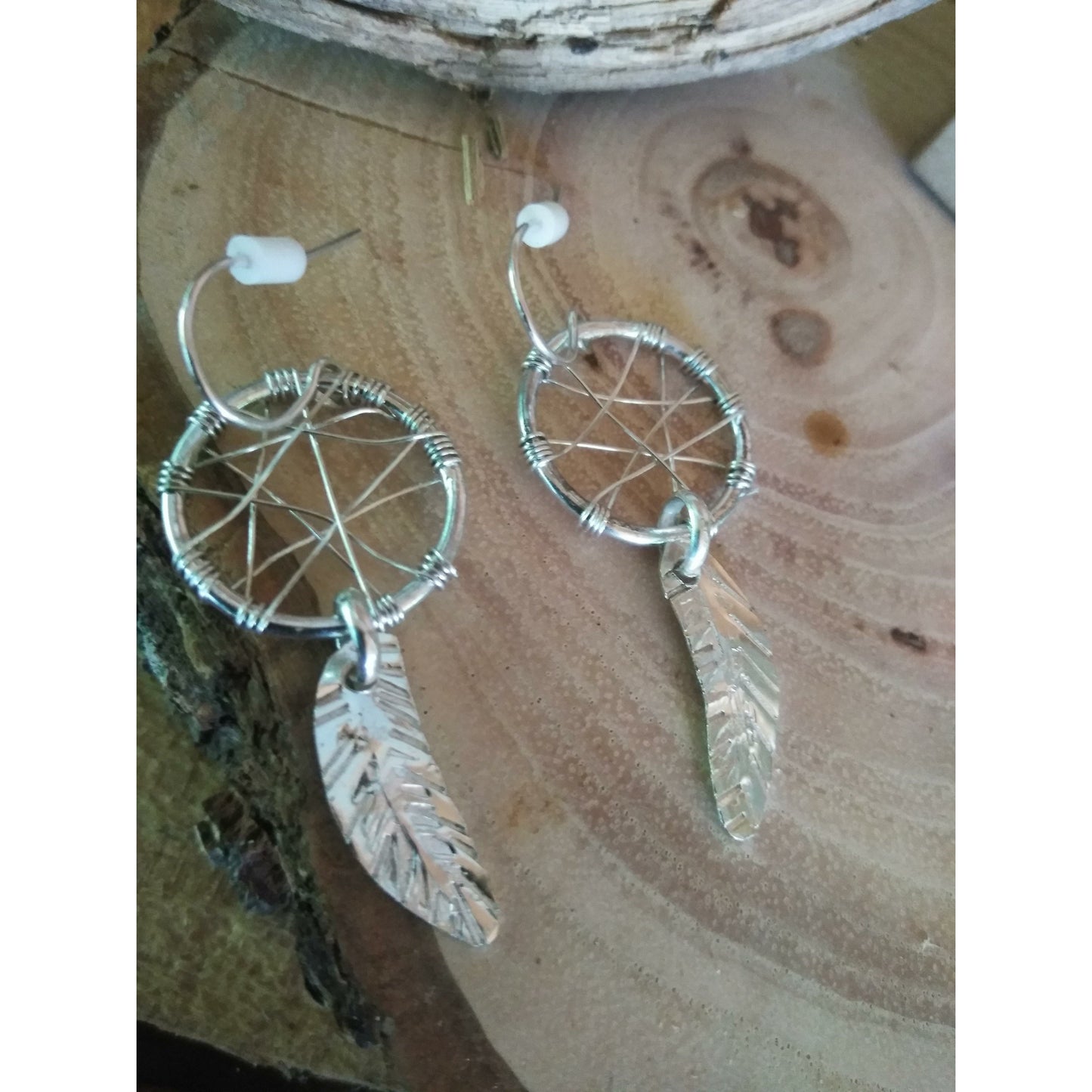 Dream Catcher Earrings, Copper| WRD - WarmRainyDay