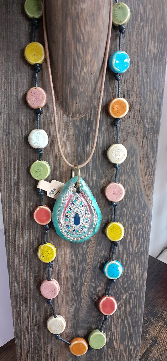 Knotted Bead Necklaces