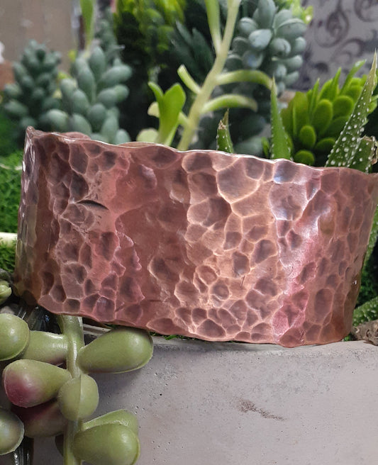 Hammered Copper Cuff