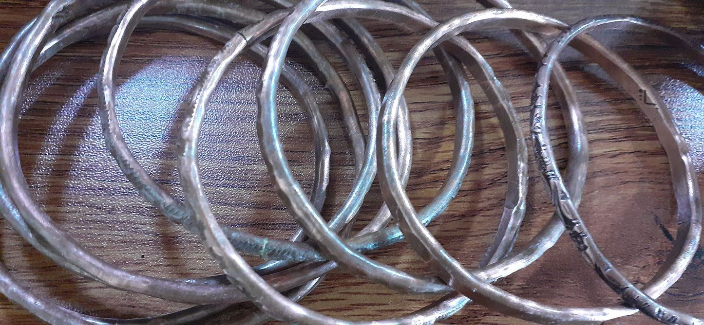Copper Bangle Bracelets Thicker