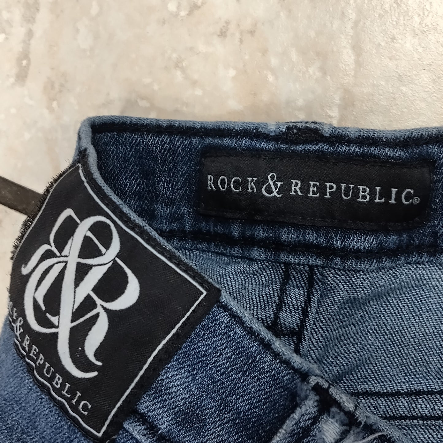Vintage Upcycled Floral Patchwork Rock Revival Bell Bottom Jeans - 1-of-1 Distressed Boho Flare Pants