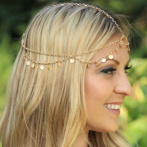 Pearl turquoise hair accessory