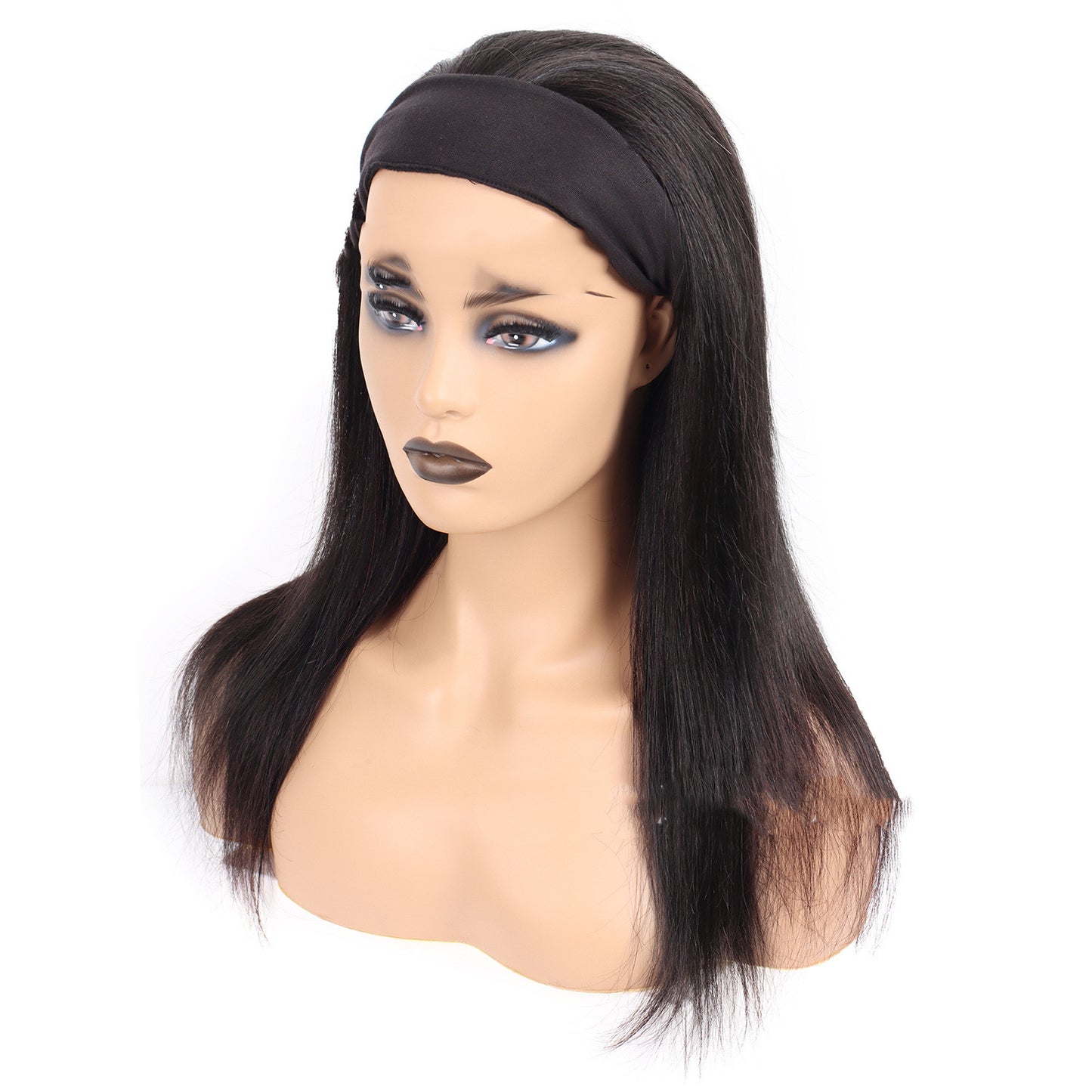 Human Hair Headband Wigs Hair Is Reversed, Hair Band, Wig And Headgear