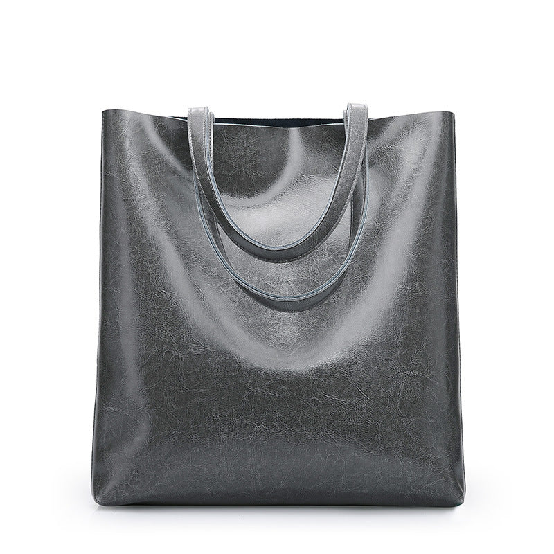 Leather Tote In several color choices