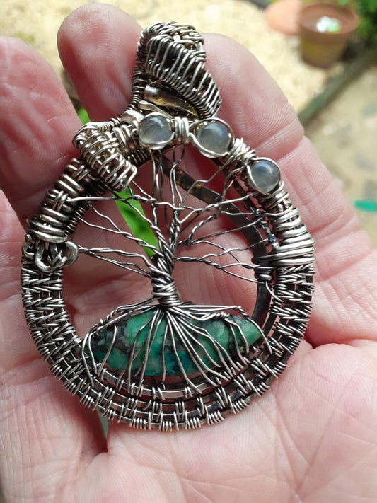 Wanda/Sterling Tree of Life Pendant - WarmRainyDay