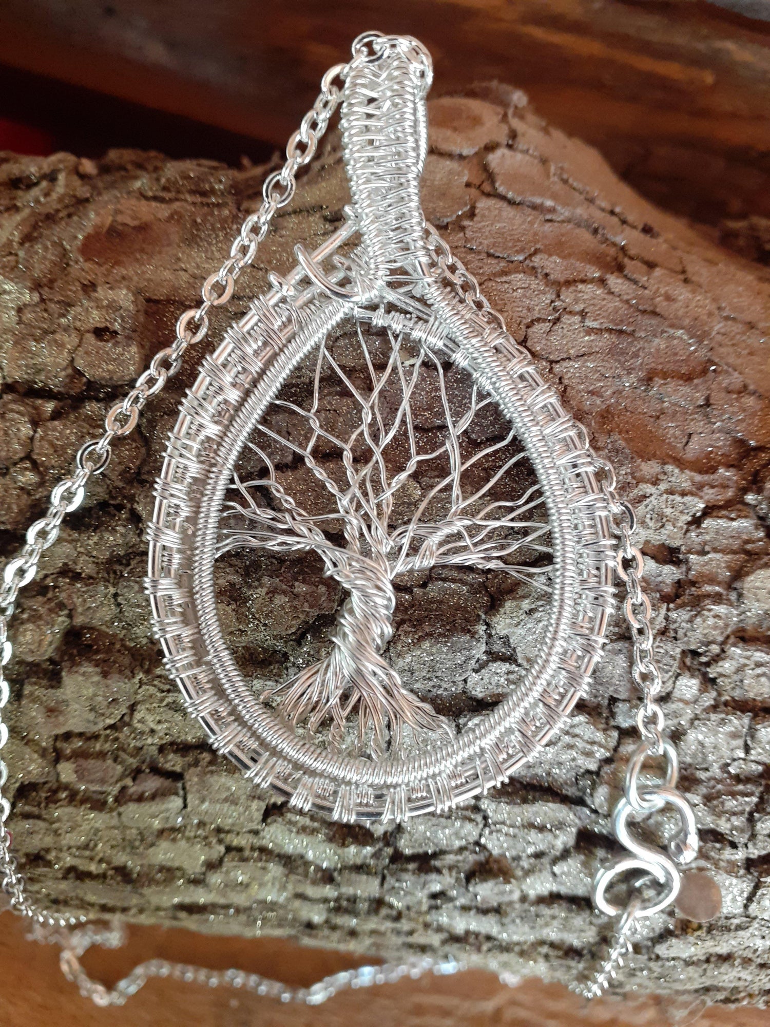 Silver Tree of Life Necklace - WarmRainyDay