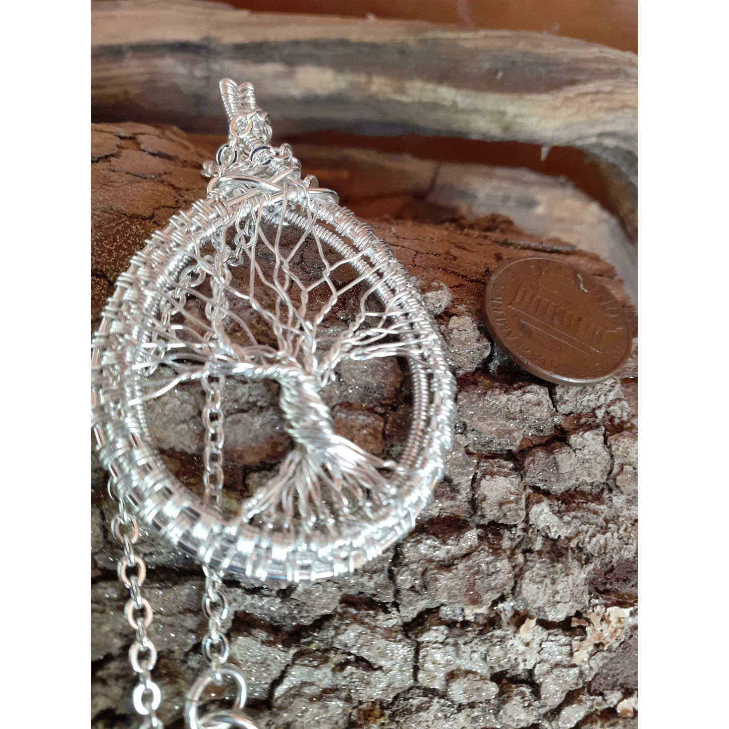 Silver Tree of Life Necklace - WarmRainyDay