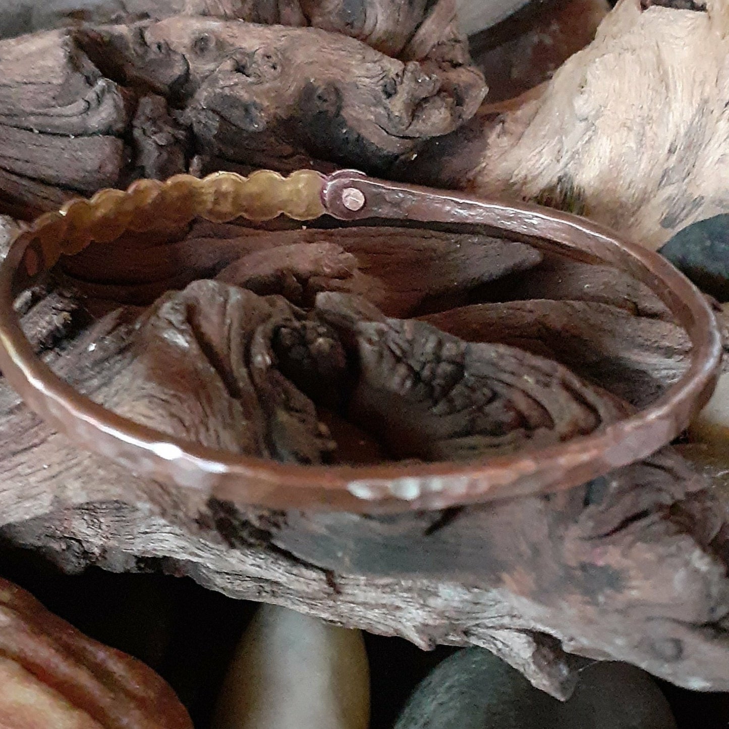 Copper Bangles, Blessed and Believe |WRD - WarmRainyDay