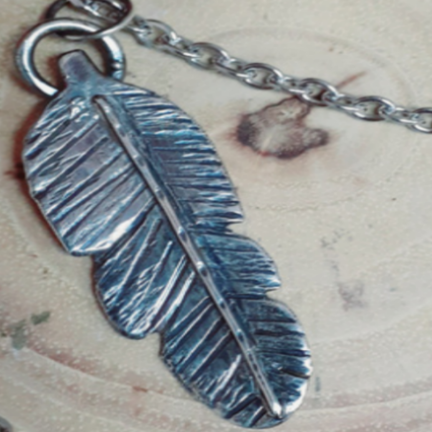 Hand crafted Feather Necklace |WRD - WarmRainyDay