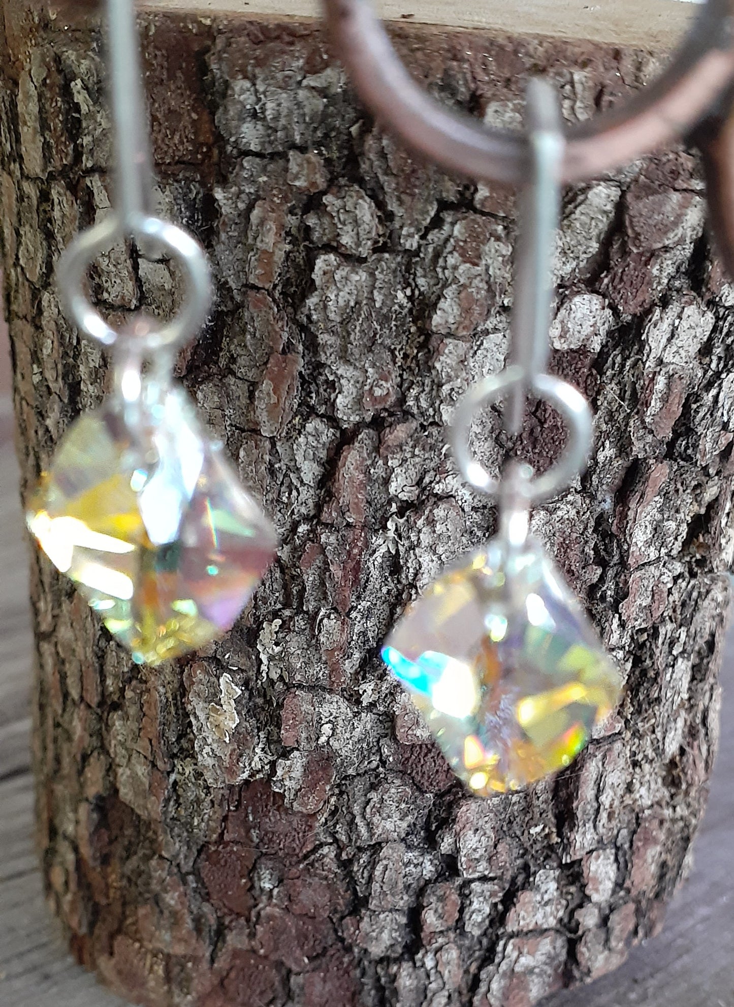 Dazzling Swarovski Crystal Earrings |WRD - WarmRainyDay