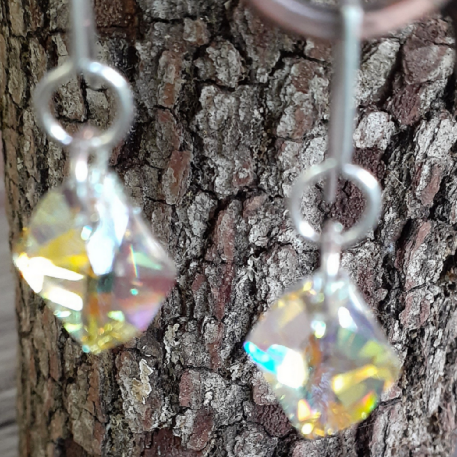Dazzling Swarovski Crystal Earrings |WRD - WarmRainyDay
