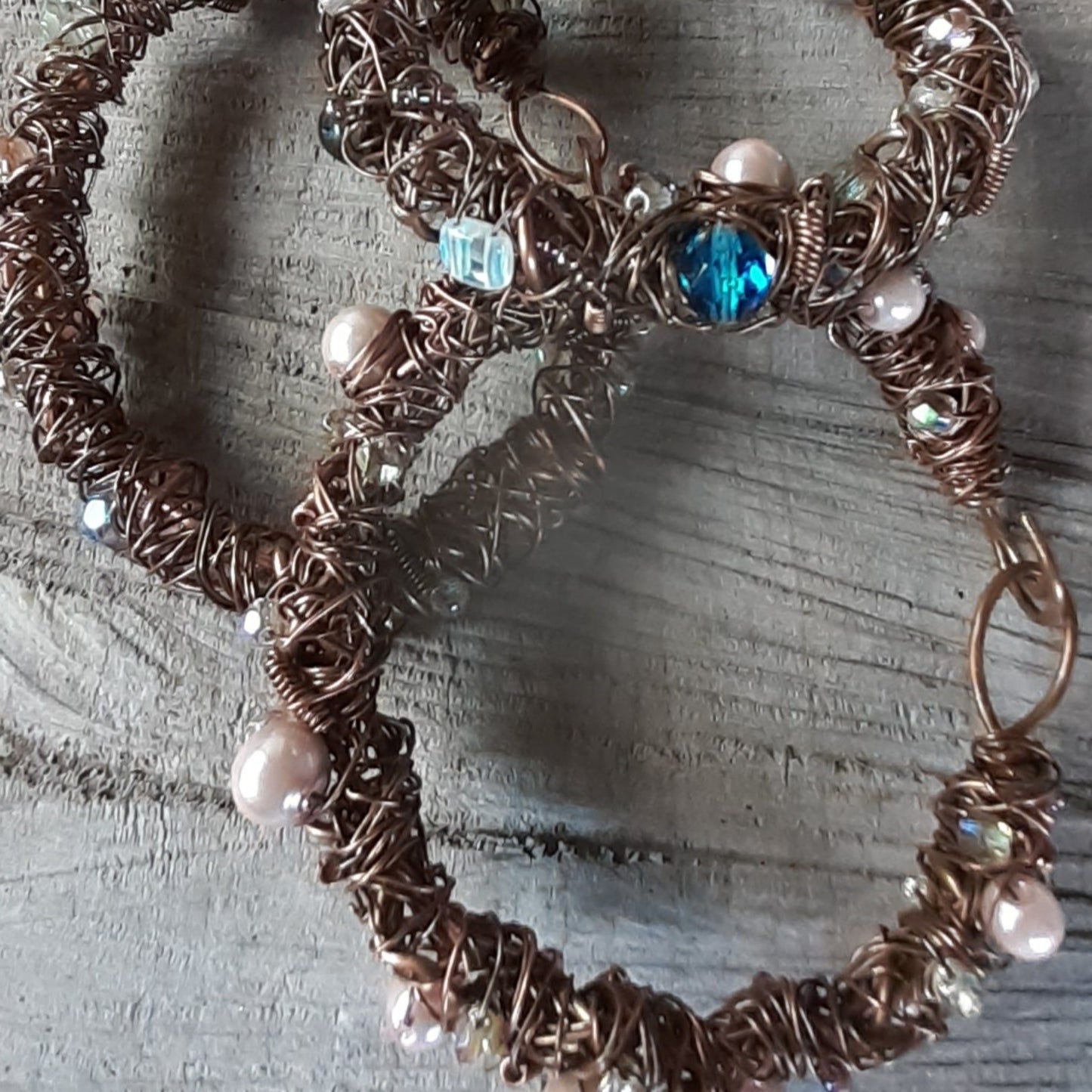 Copper Nest Beaded Bracelet | WRD - WarmRainyDay
