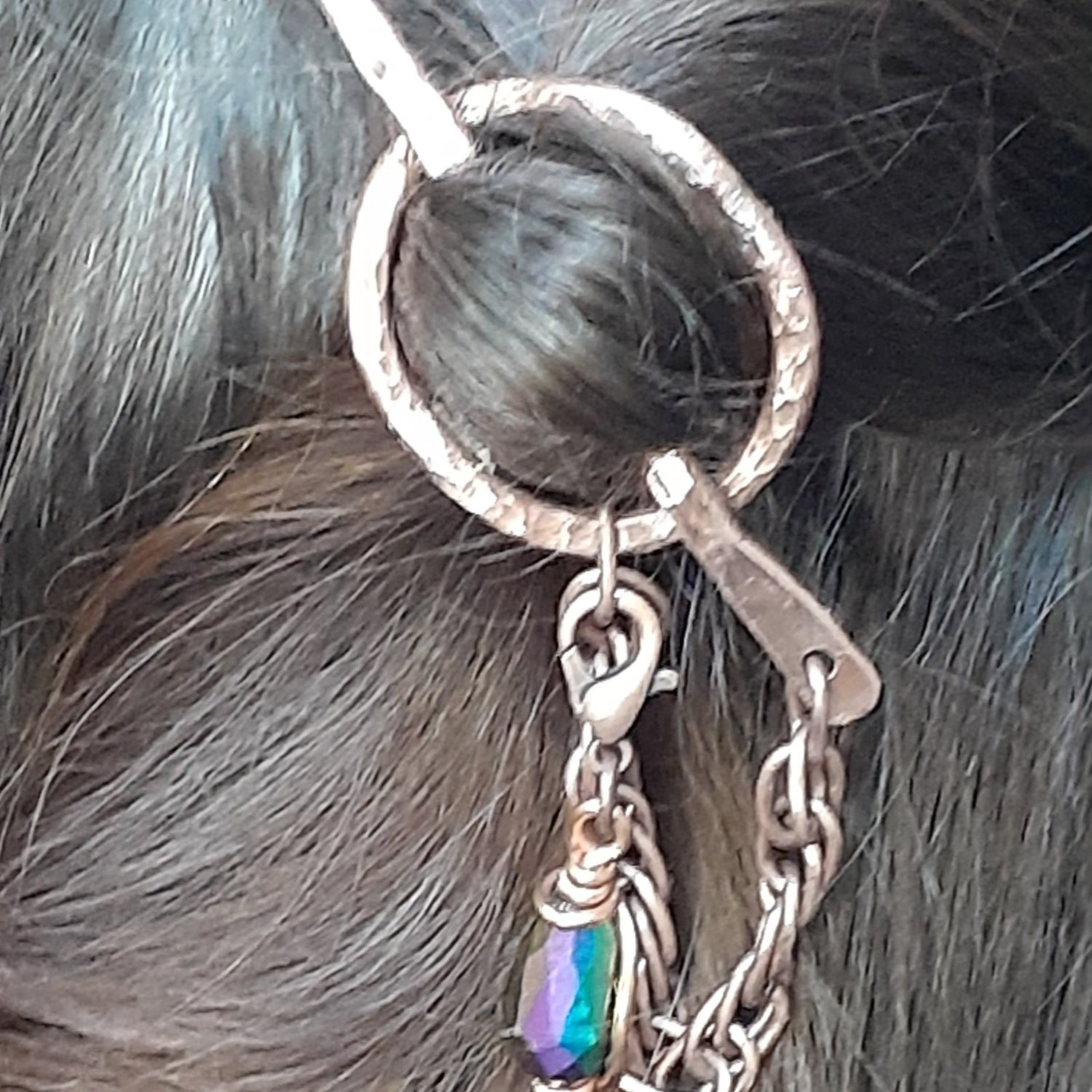 Copper Hair Jewelry, Hair Accessory, Hair Pin| WRD - WarmRainyDay