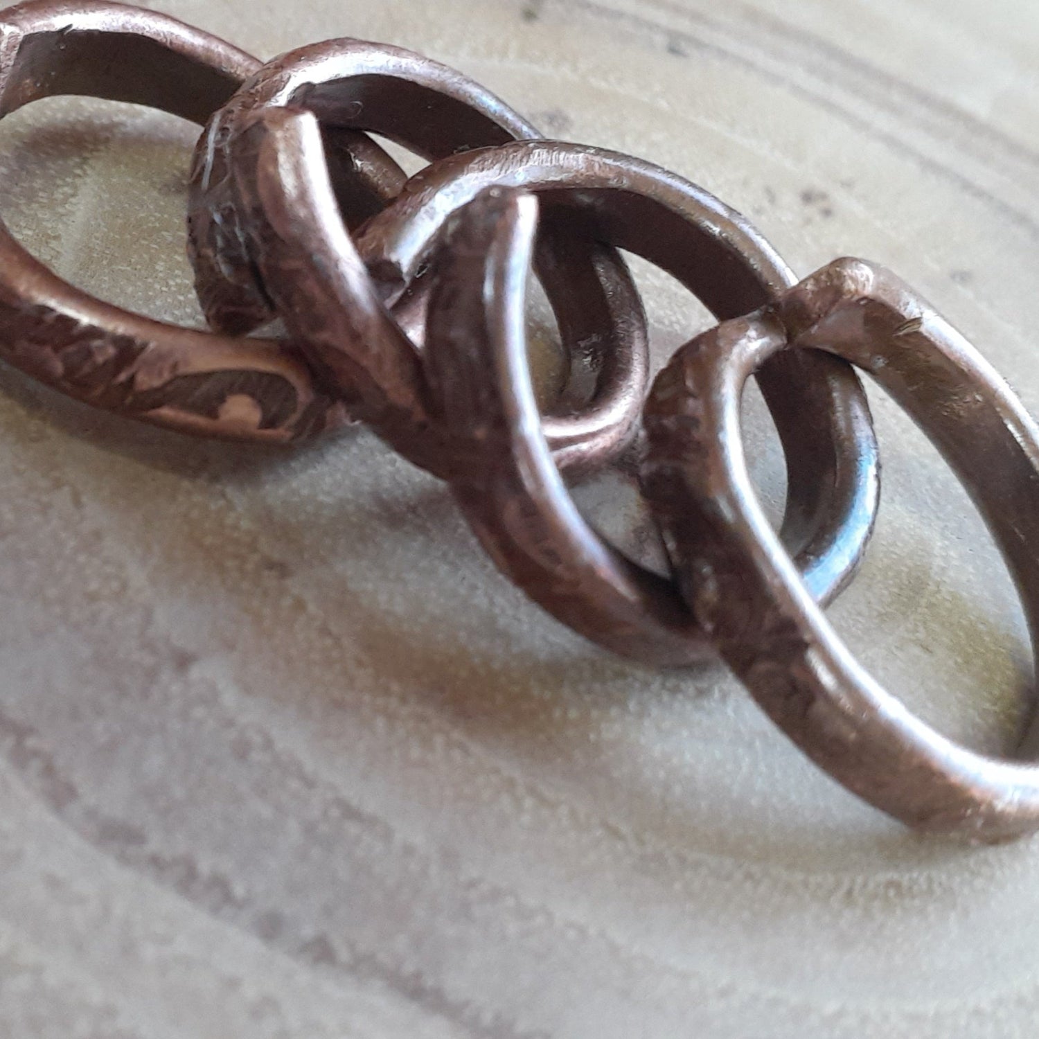 Copper bands, rings, wholesale - WarmRainyDay