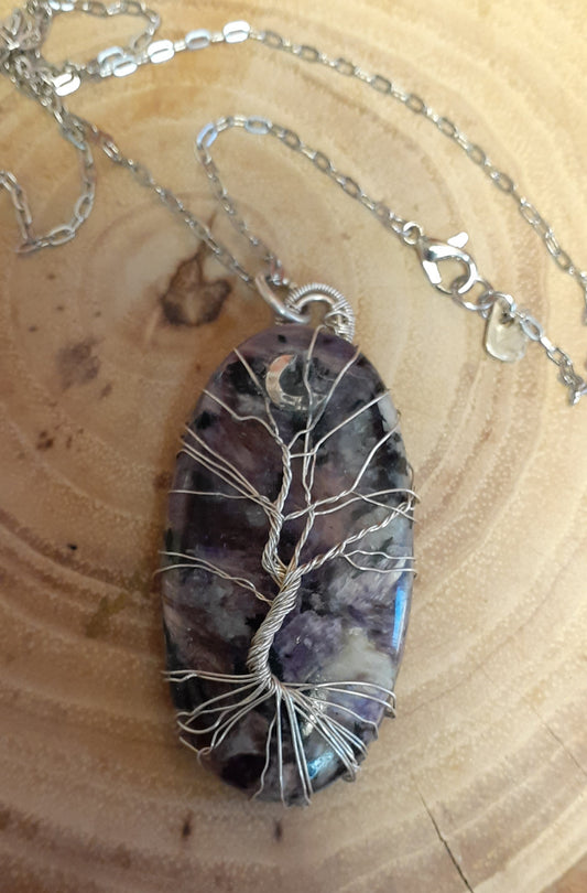 Purple Moon Tree of Life Sterling|WRD