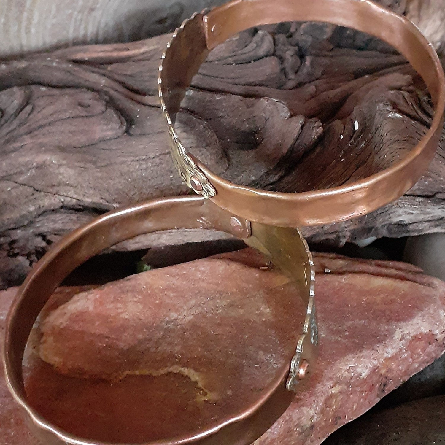 Wholesale Copper Bangle Collection with Display |WRD - WarmRainyDay