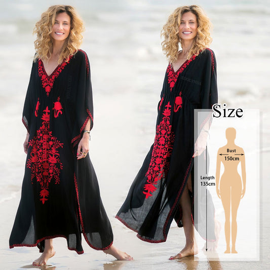 Breezy Plus size beach blouse