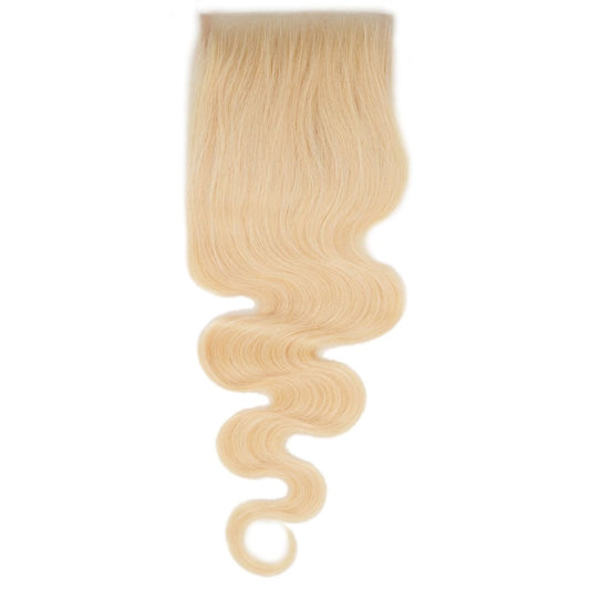 Russian Blonde Body Wave Closure - WarmRainyDay