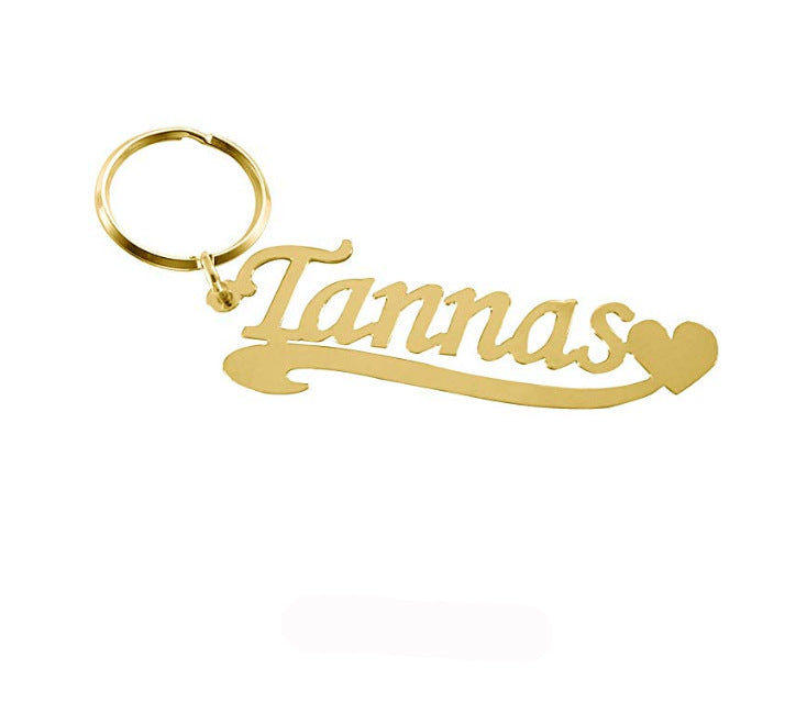 Personalized Keychain Stainless Steel