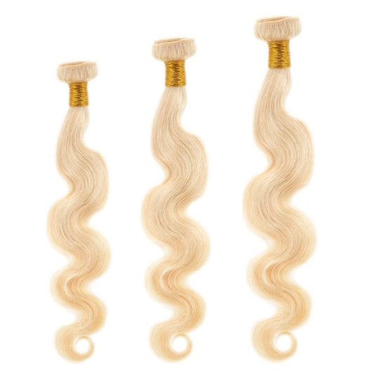 Russian Blonde Body Wave Hair Bundle Deals - WarmRainyDay