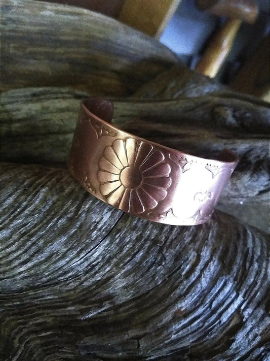 Concho Cuff - WarmRainyDay