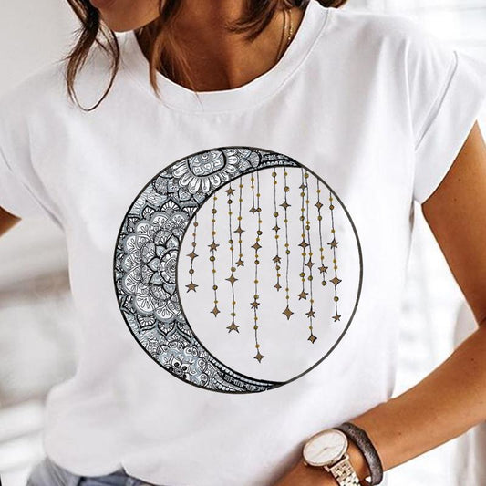 Cute T-Shirts Loose Plus Size Women's Clothing