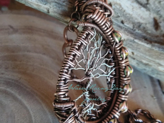 Seven Days Copper Tree of Life/WRD - WarmRainyDay
